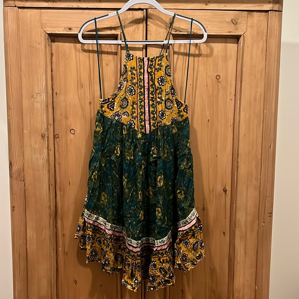 Free People Casablanca Halter Slip Dress